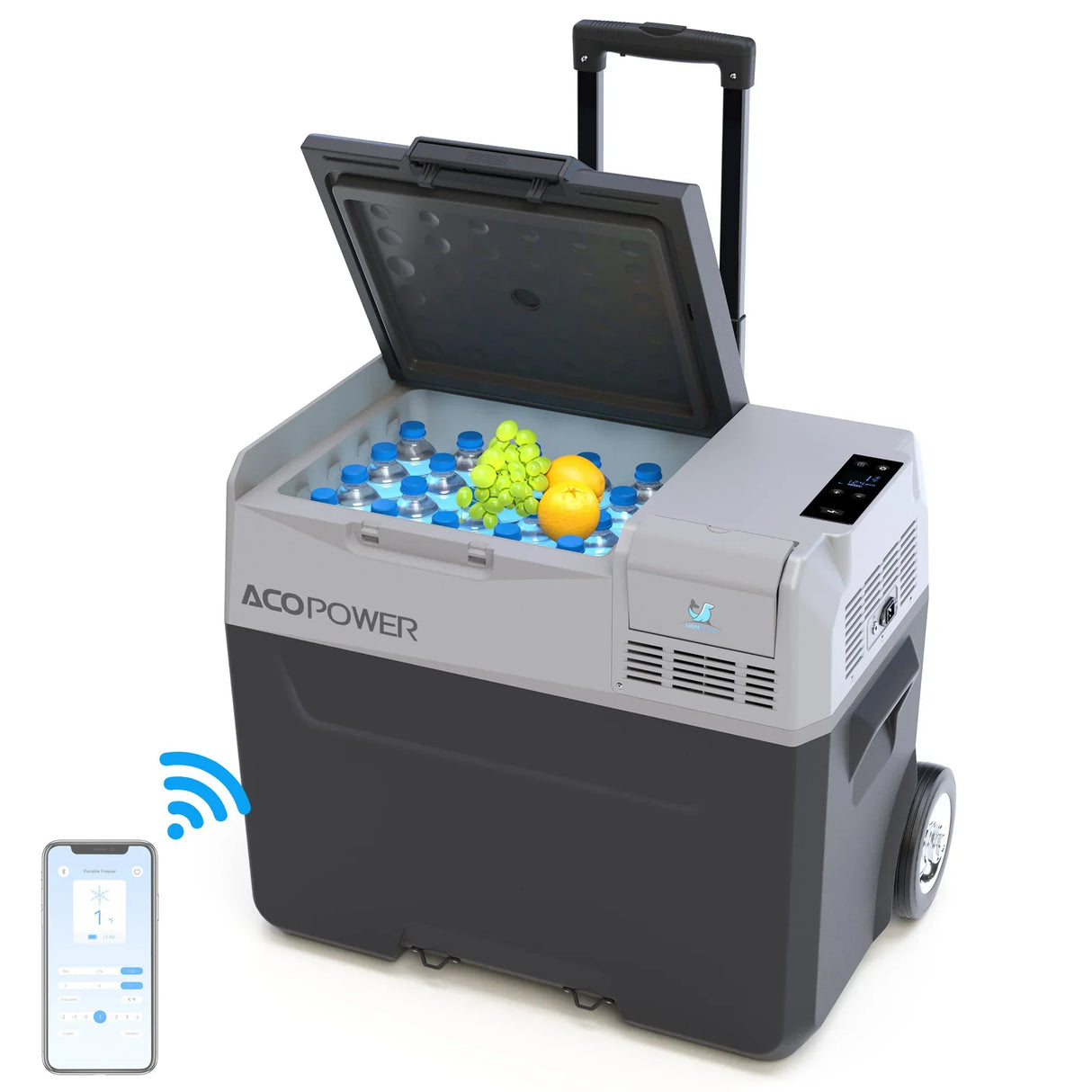 Pro Portable Solar Fridge Freezer, 42 Quarts