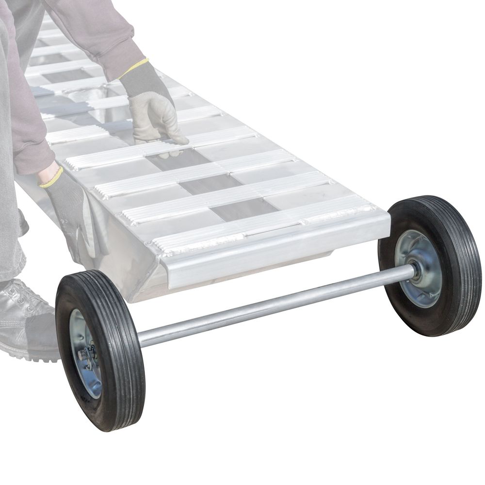 Heavy-Duty Loading Ramp Dolly - 220 lb. Cap