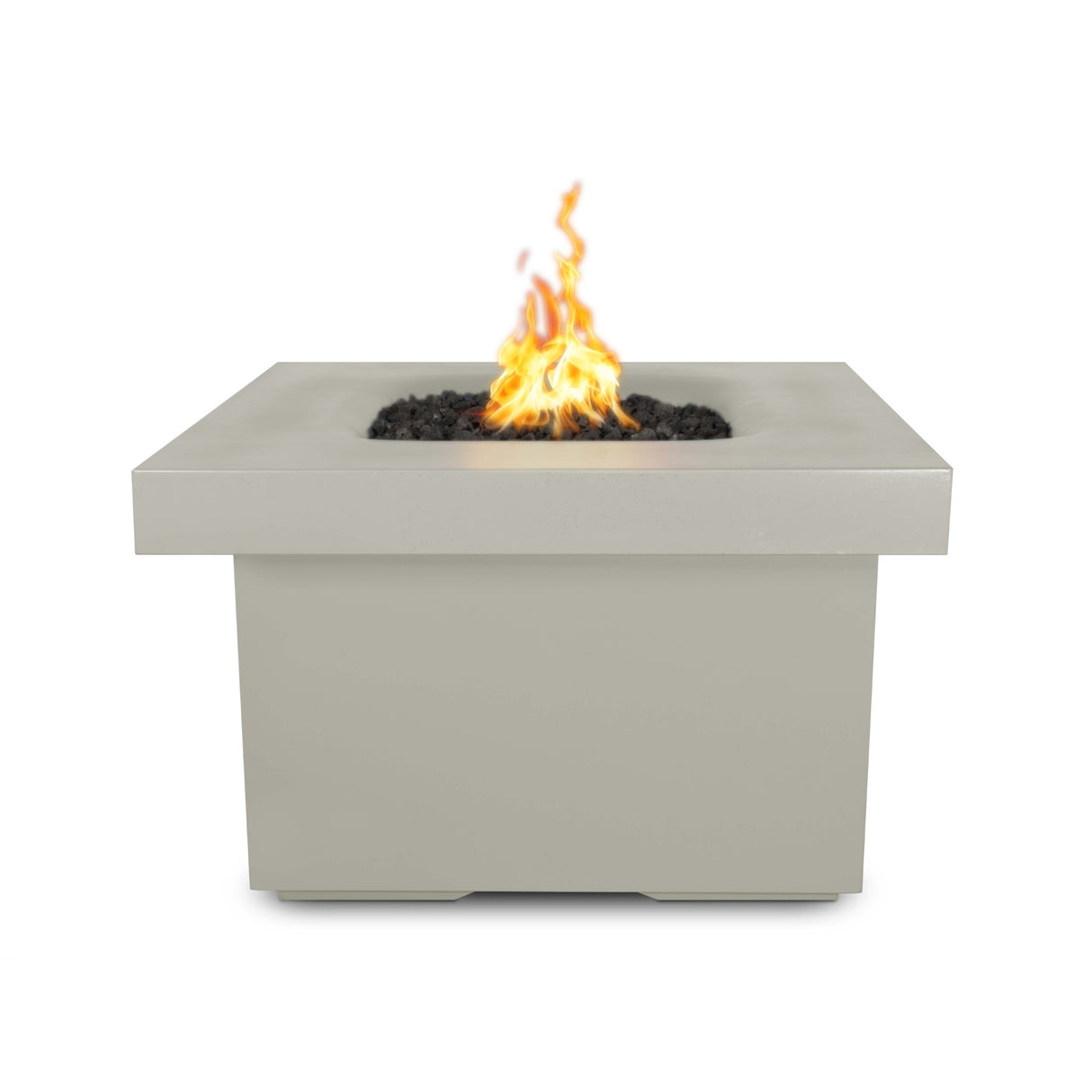 The Outdoor Plus Ramona Square Concrete Fire Table plus Free Cover