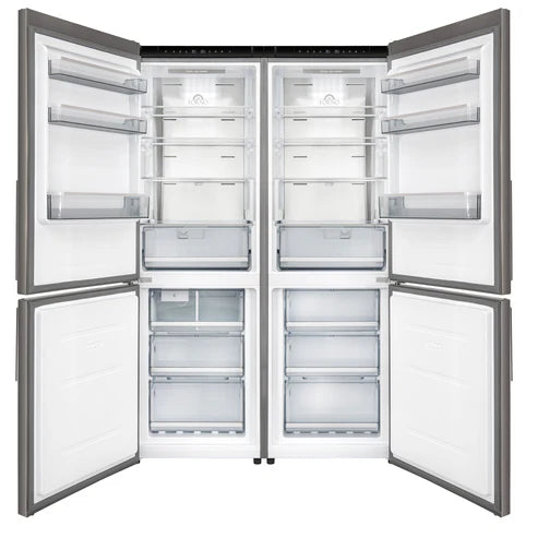 Forno Custodia 48" Bottom Freezer combo, 20.6 cf., Ice Maker, Total No frost, Stainless Steel handles