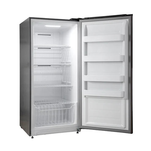 FORNO Rizzuto 28" 32″ 13.8 cu. ft. Right Hand Swing Dual Zone Refrigerator/Freezer in Stainless Steel, FFFFD1933-28RS