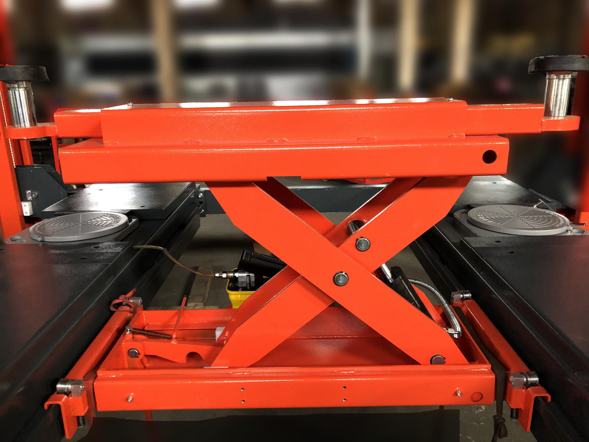 Katool KT-4H150, 4 Post Alignment Lift 15,000 lb - Rolling Jack Included