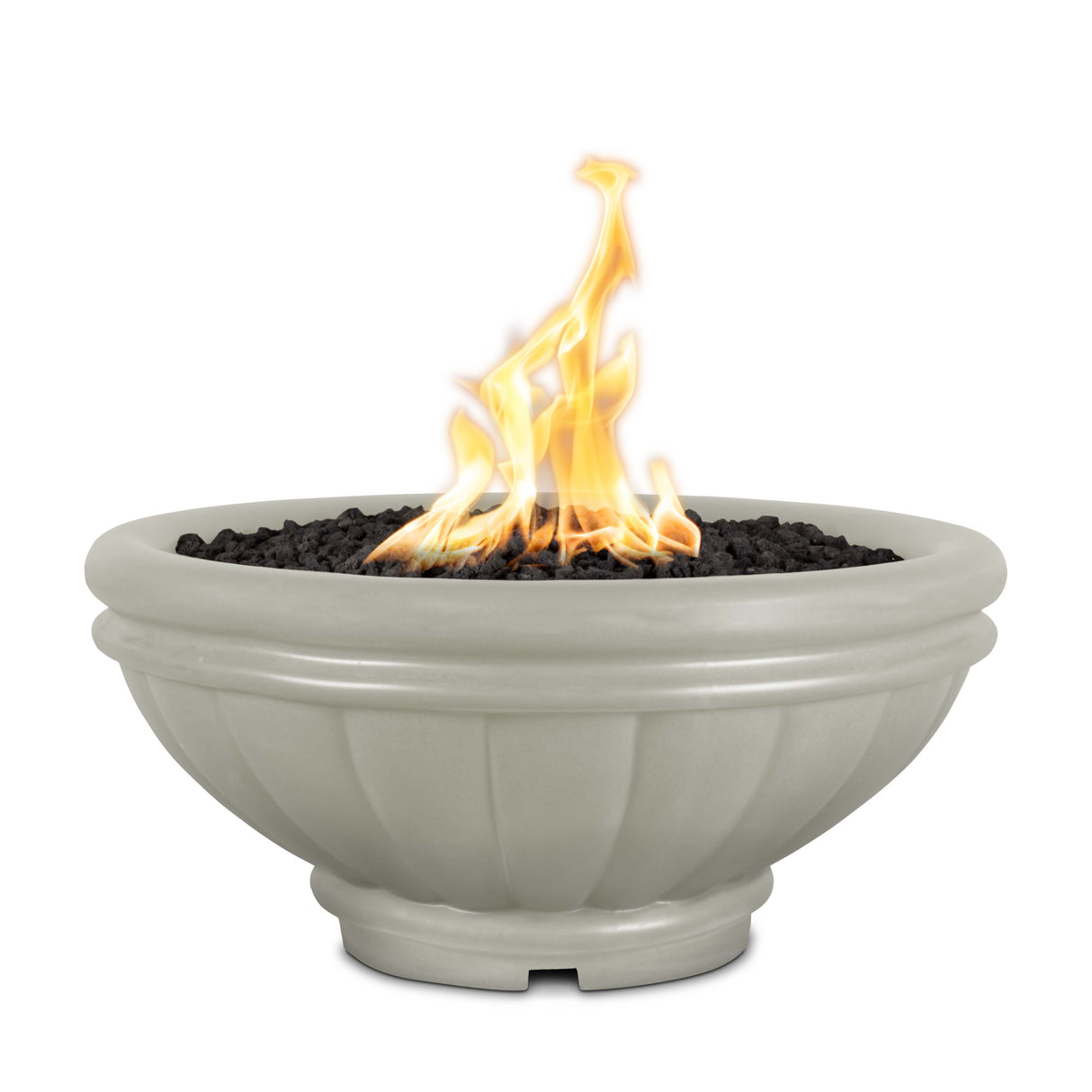 The Outdoor Plus Roma Concrete Fire Bowl plus Free Cover