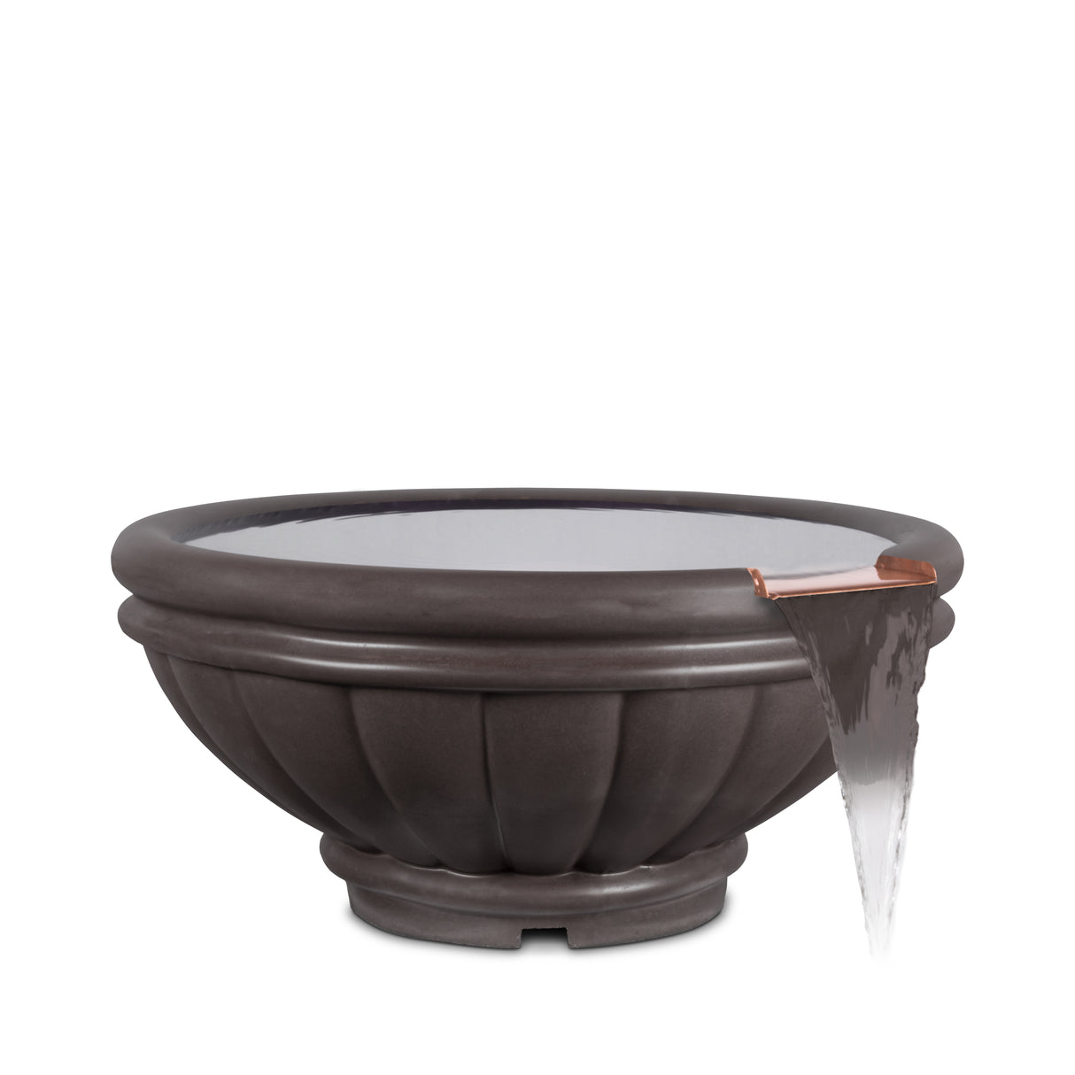 The Outdoor Plus Roma Concrete Water Bowl plus Free Cover