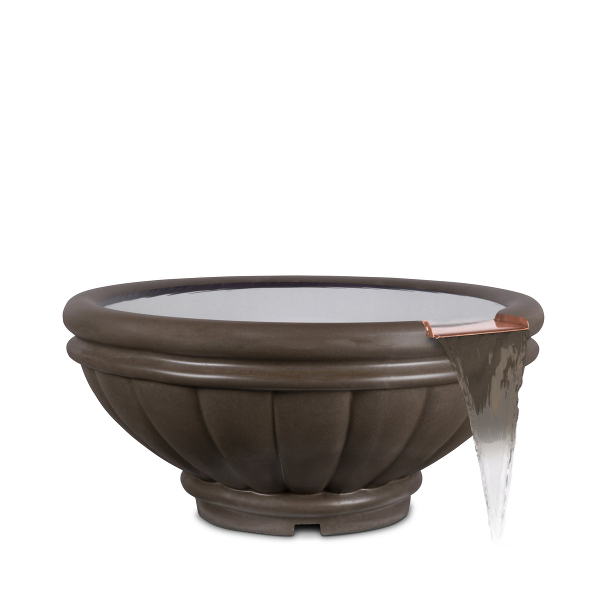 The Outdoor Plus Roma Concrete Water Bowl plus Free Cover