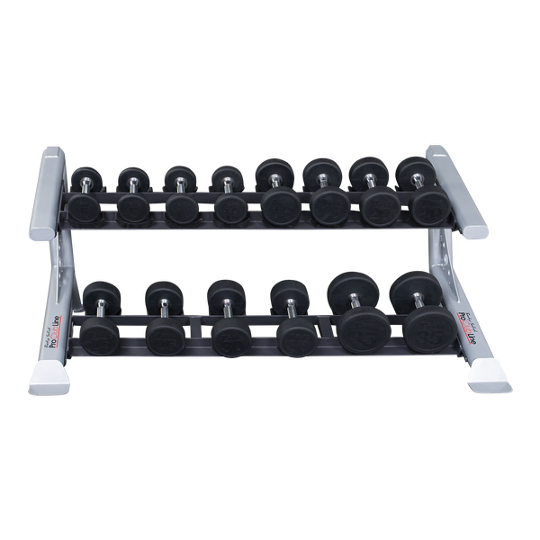Body Solid Pro Club Line SDKR 2 Tier Saddle Dumbell Rack