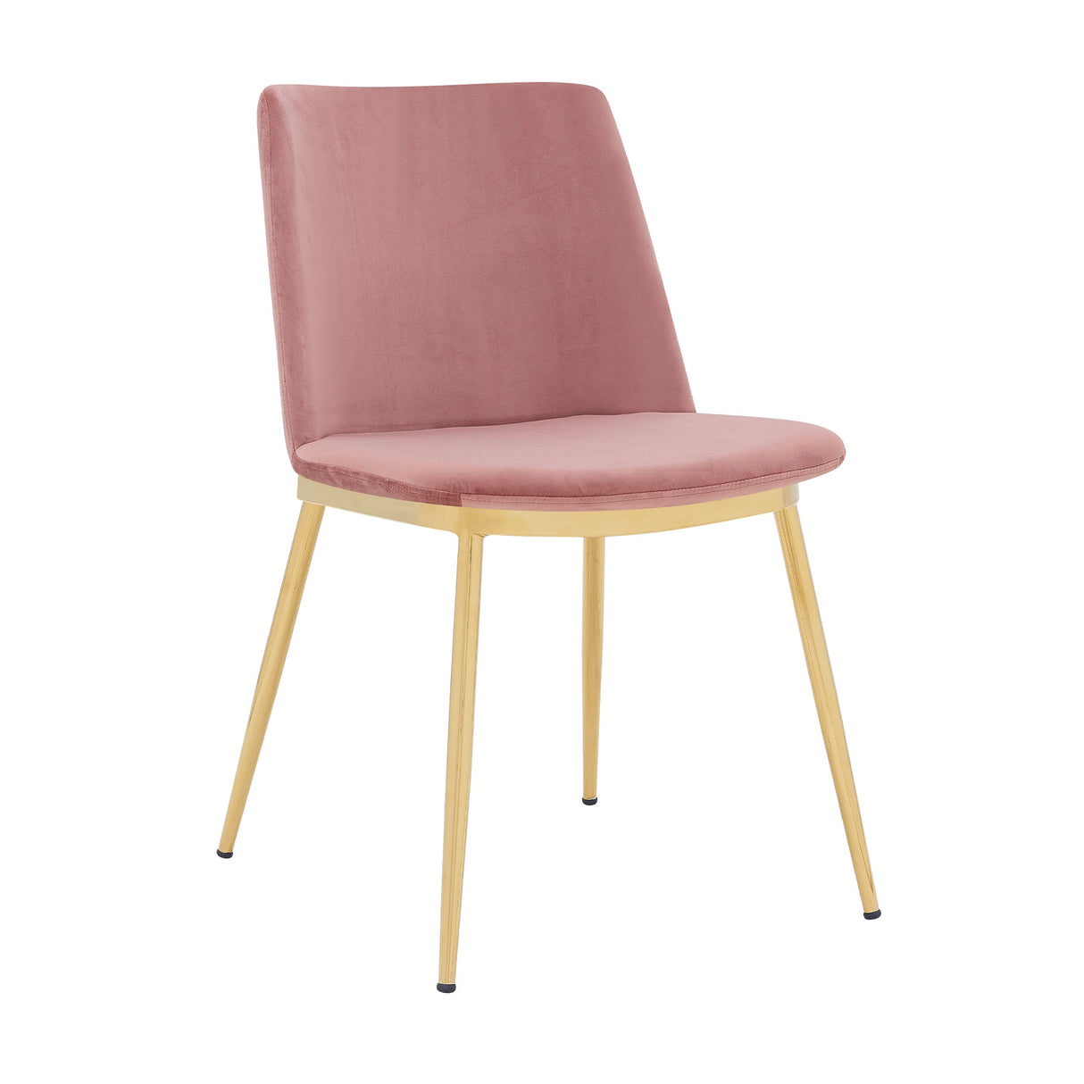 Messina/Messina Messina 5-Piece Velvet and Walnut Dining Set - Elegant Comfort, Modern Design for Your Home