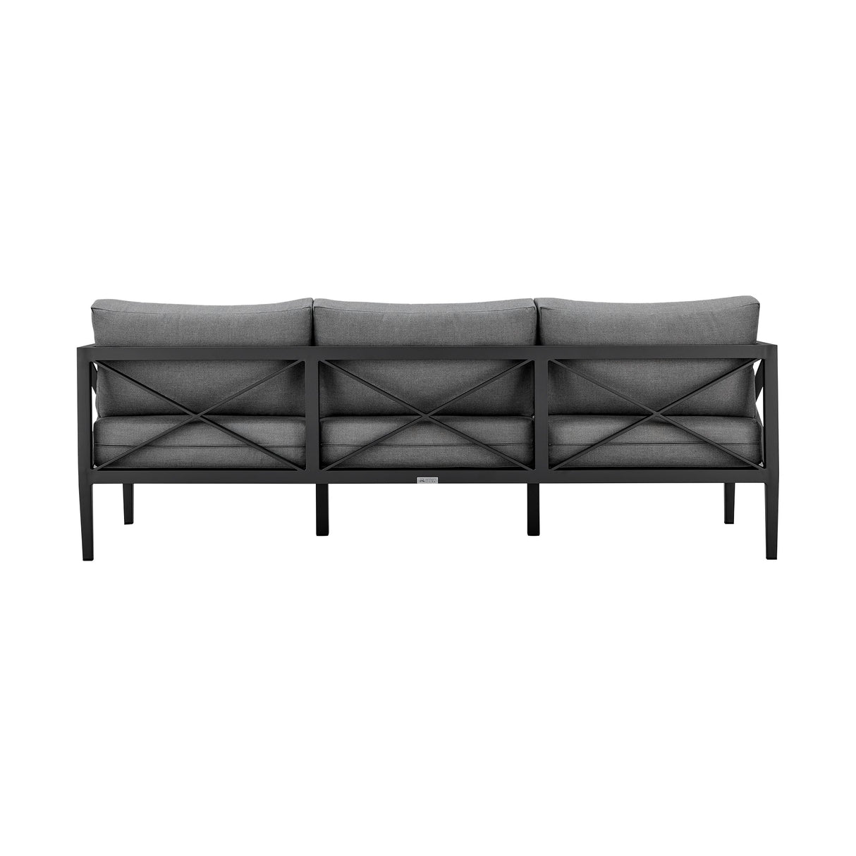 Sonoma 4-Piece Outdoor Conversation Set - Stylish Aluminum Frame with Comfortable Waterproof Cushions