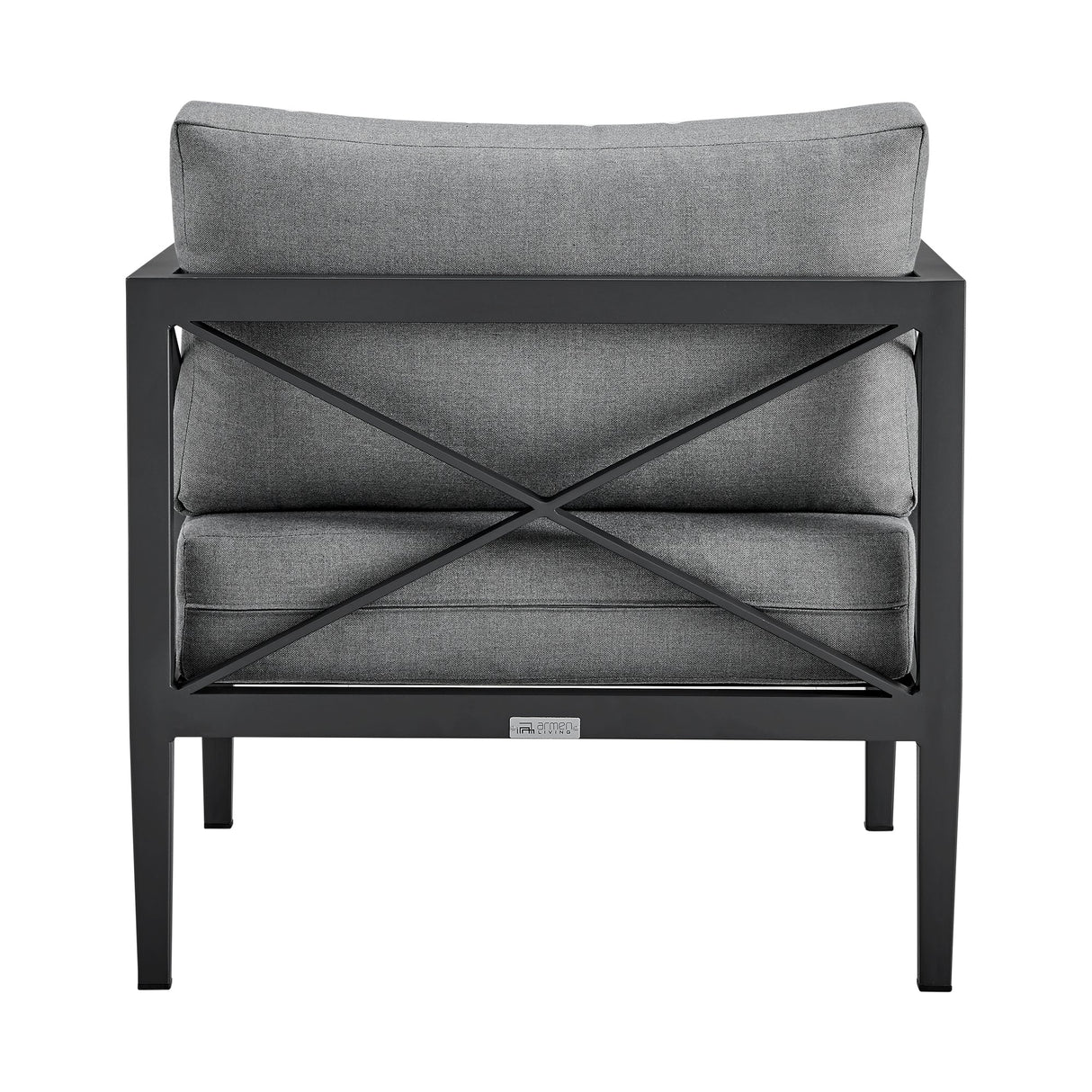 Sonoma 4-Piece Outdoor Conversation Set - Stylish Aluminum Frame with Comfortable Waterproof Cushions