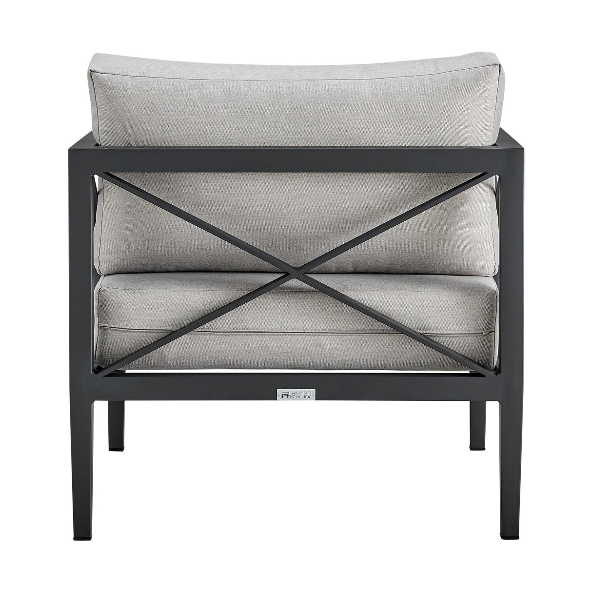 Sonoma 4-Piece Outdoor Conversation Set - Stylish Aluminum Frame with Comfortable Waterproof Cushions