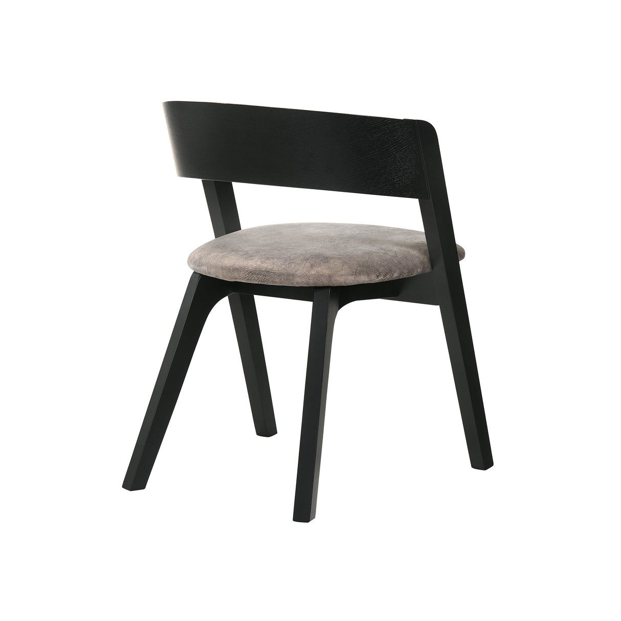 Venus Contemporary 5-Piece Dining Set with Marble Top and Comfortable Upholstered Chairs