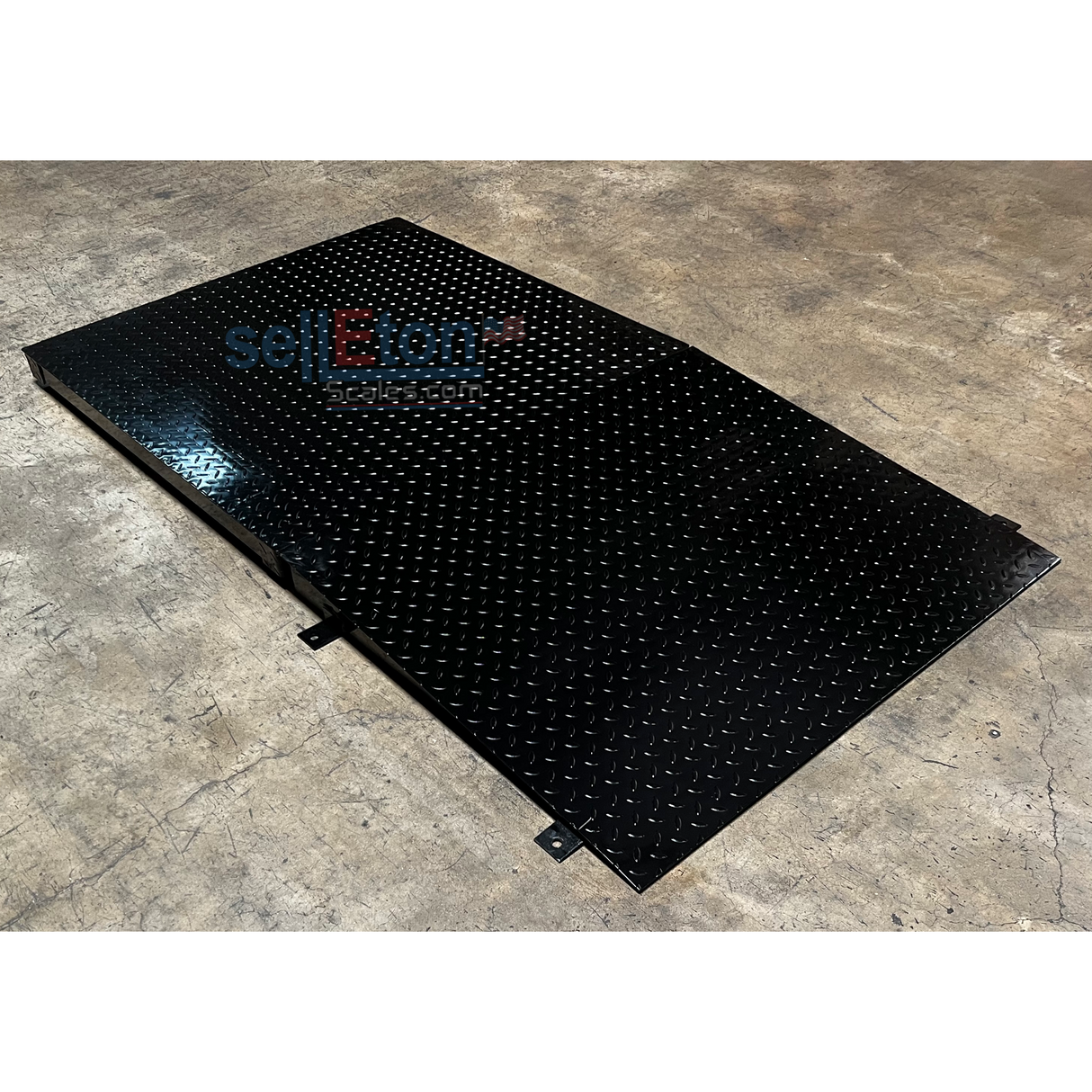 Prime Scales SL-700-4x4-10k+Ramp 48" x 48" Selleton Pallet Size Floor Scale with a Ramp l 10,000 lbs x 1 lb