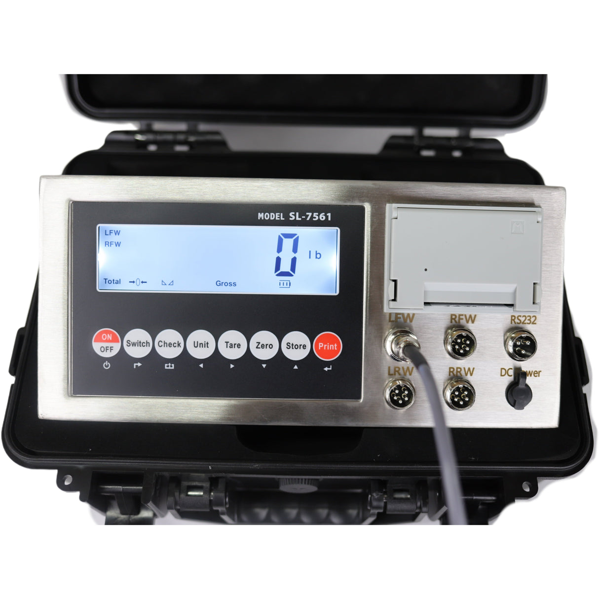 Primes Scales SL-80KX Heavy Duty Selleton 12' Truck Axle Scale 80,000 lbs capacity