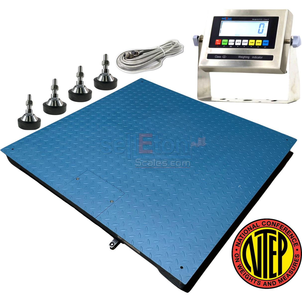 Prime Scales Build your own, SL-800 NTEP Certified, Legal for trade Digital floor scale
