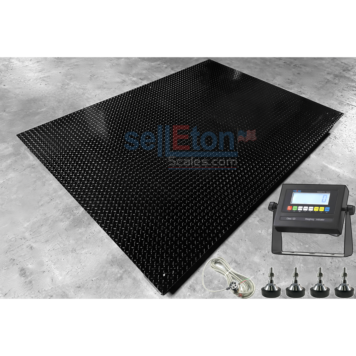 Prime Scales SL-700-5x7 (60"x84") Selleton Floor Scale | Heavy duty | livestock