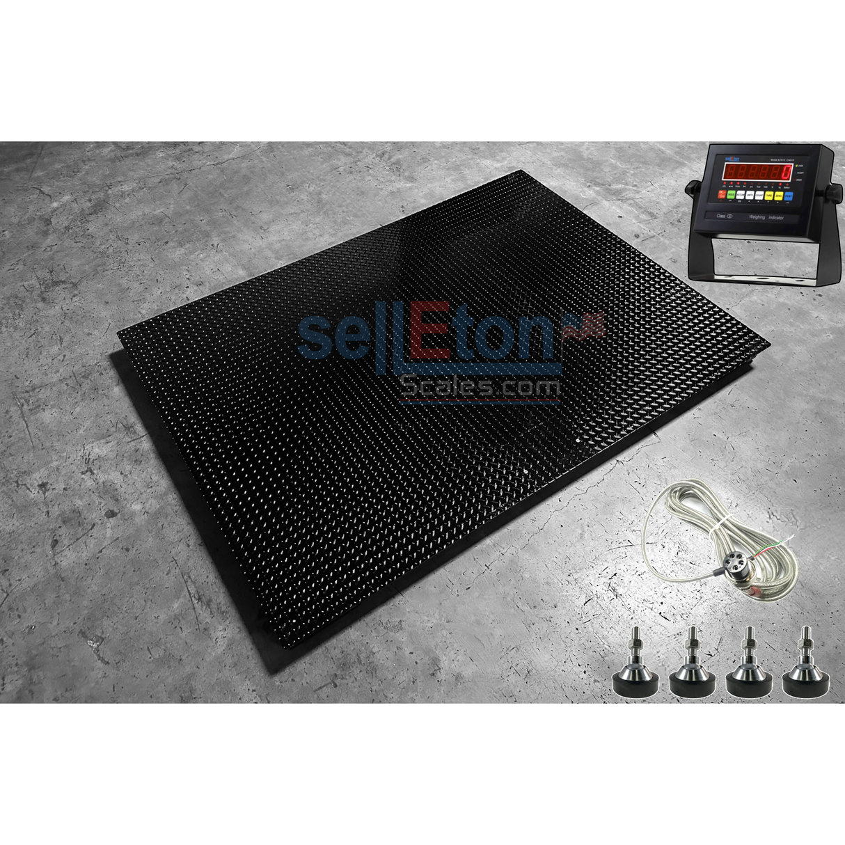 Prime Scales SL-700-5' x 8' ( 60" x 96") Selleton Industrial Heavy Duty Floor Scale