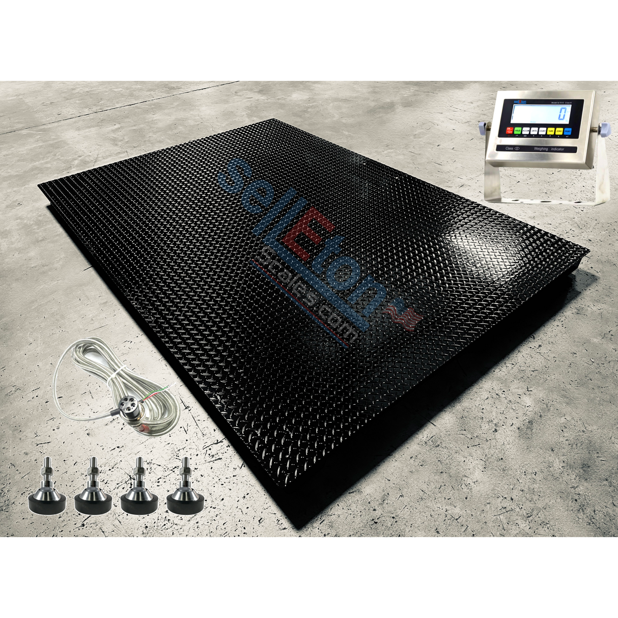 Prime Scales SL-700-5x7 (60"x84") Selleton Floor Scale | Heavy duty | livestock