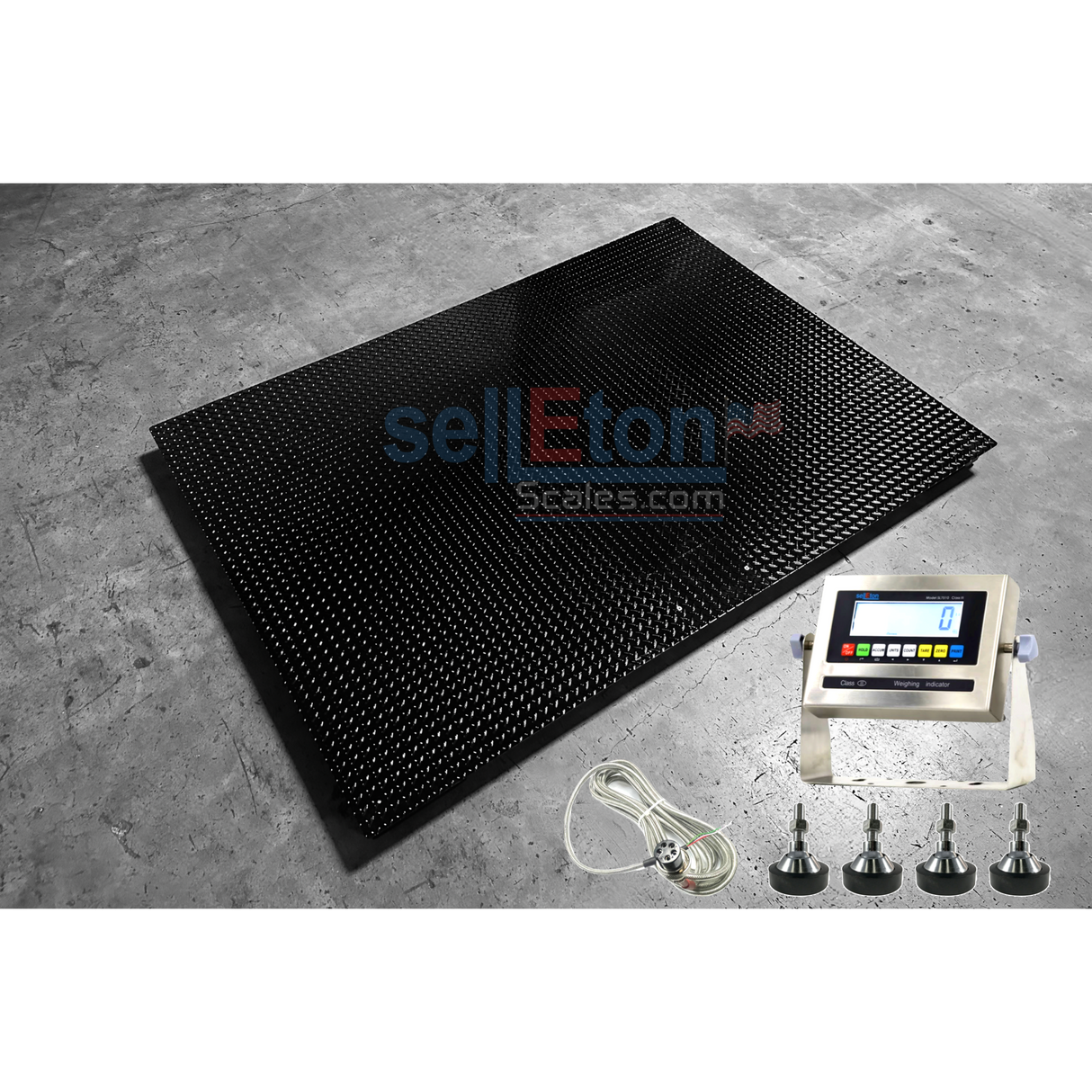 Prime Scales SL-700-5x7 (60"x84") Selleton Floor Scale | Heavy duty | livestock
