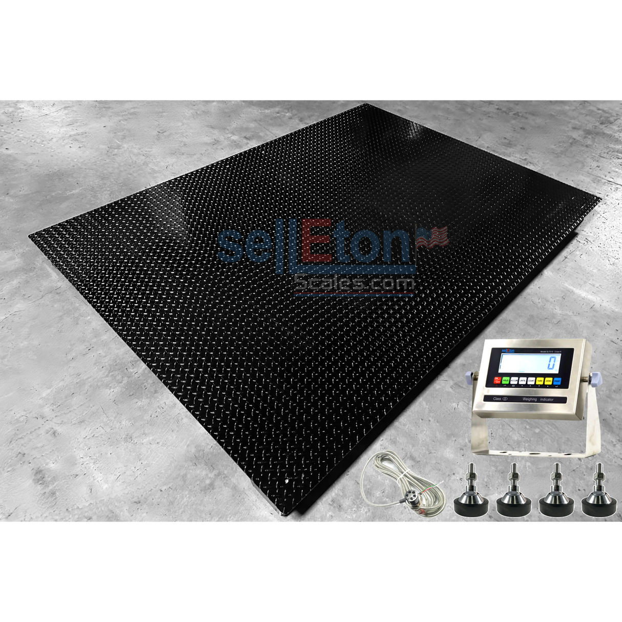 Prime Scales SL-700-5x7 (60"x84") Selleton Floor Scale | Heavy duty | livestock