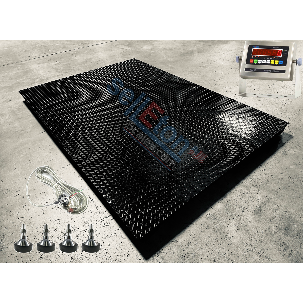 Prime Scales SL-700-5' x 8' ( 60" x 96") Selleton Industrial Heavy Duty Floor Scale
