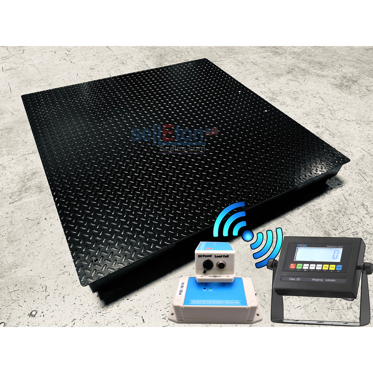 Prime Scale scales NTEP certified Industrial Selleton SL-800-W Wireless Floor scales