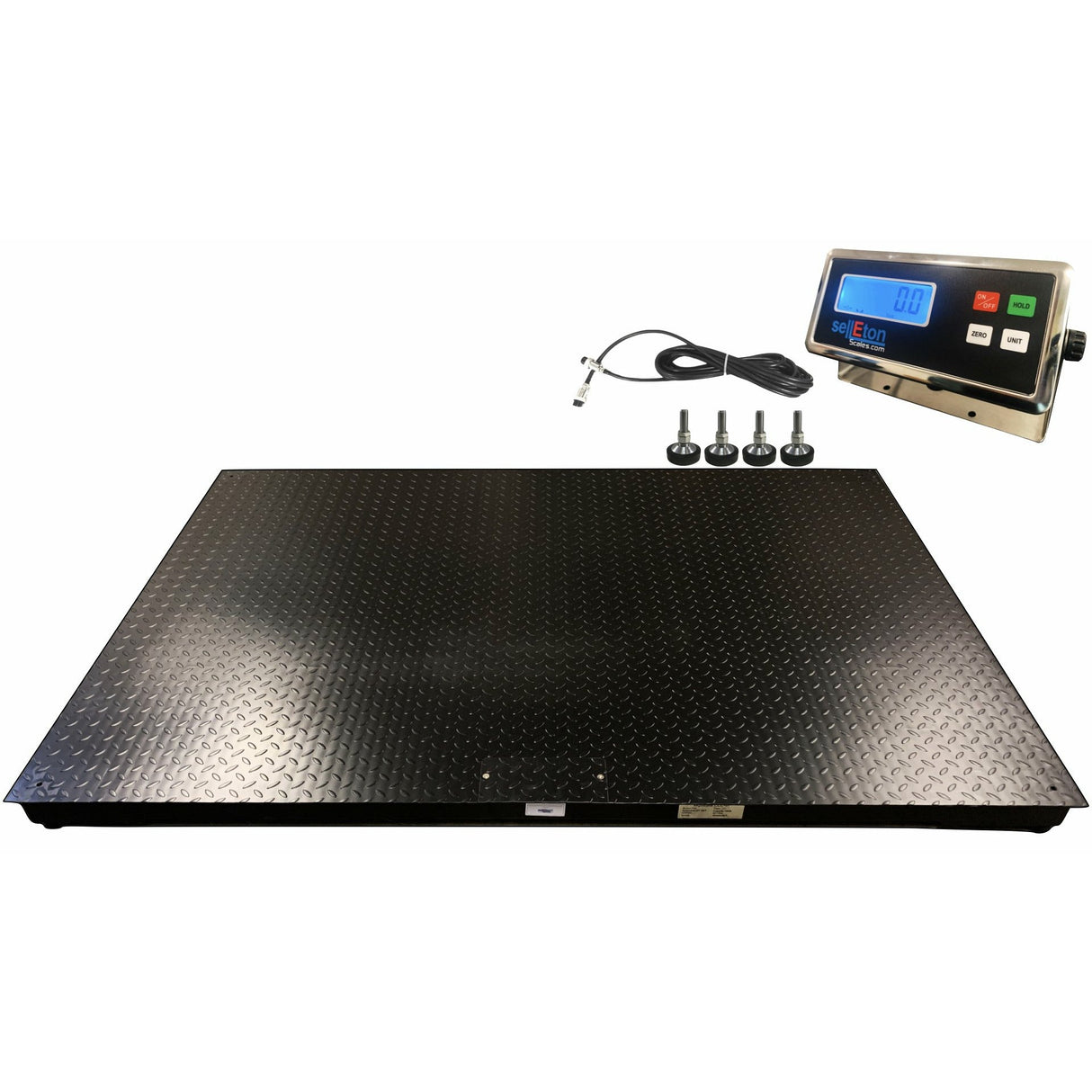 Prime Scales SL-700-4x5-NN Selleton (48" x 60") industrial warehouse floor scale