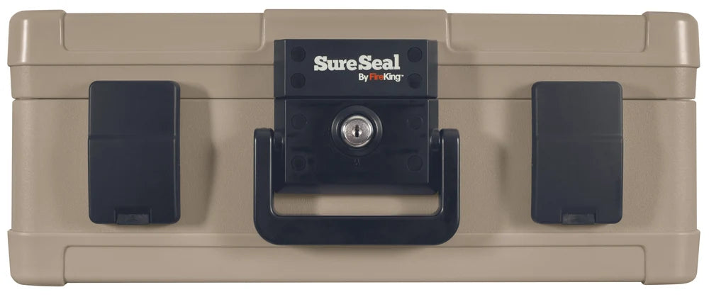 SureSeal by FireKing - 30-Minute or 1-Hour Fire & Up to 100 Hour Waterproof Chest, Taupe