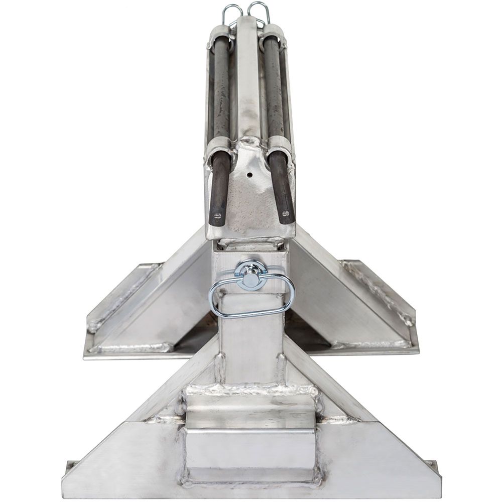 Adjustable Heavy-Duty Lower Ramp Support Stands (Pair)