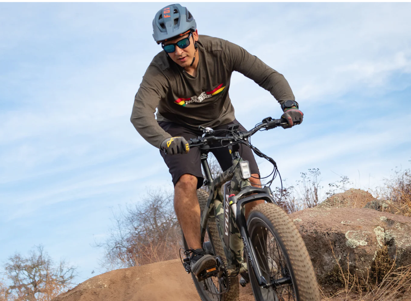 VTUVIA SN100 26 Inch Hunting Fat Tire E-Bike