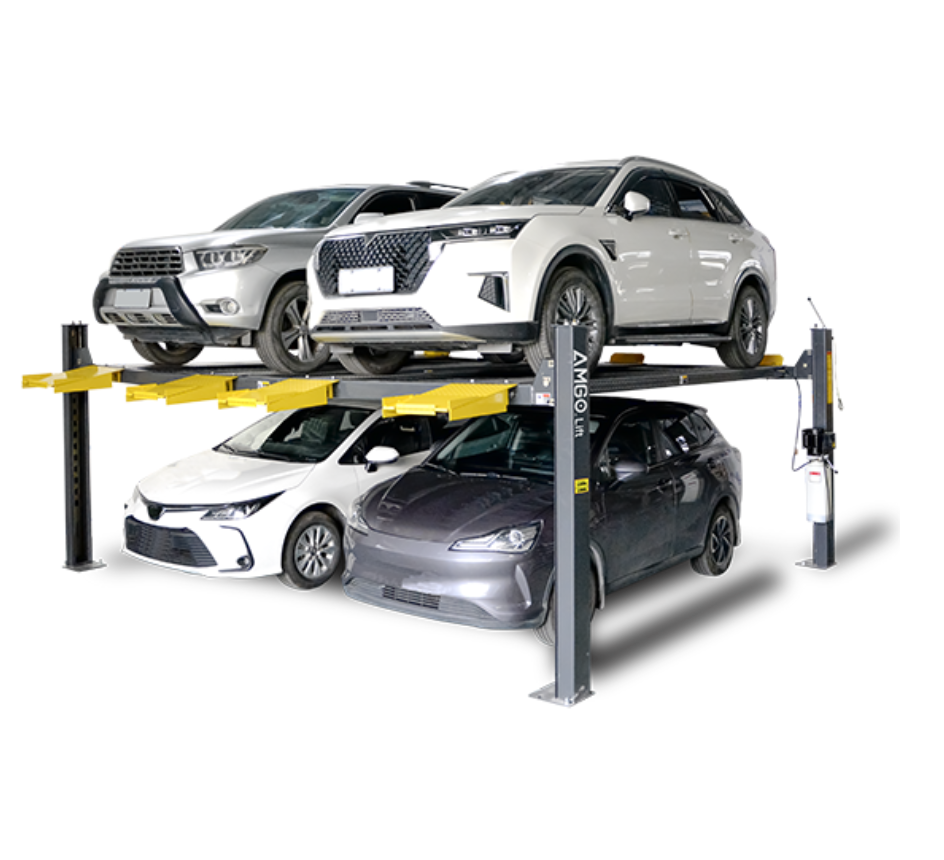 AMGO 409-DPX 9,000 lbs Double Parking 4 Post Lift