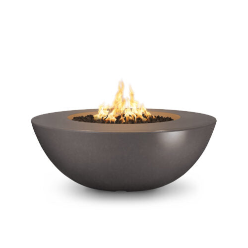The Outdoor Plus Sedona Wide Ledge Concrete Fire Pit plus Free Cover