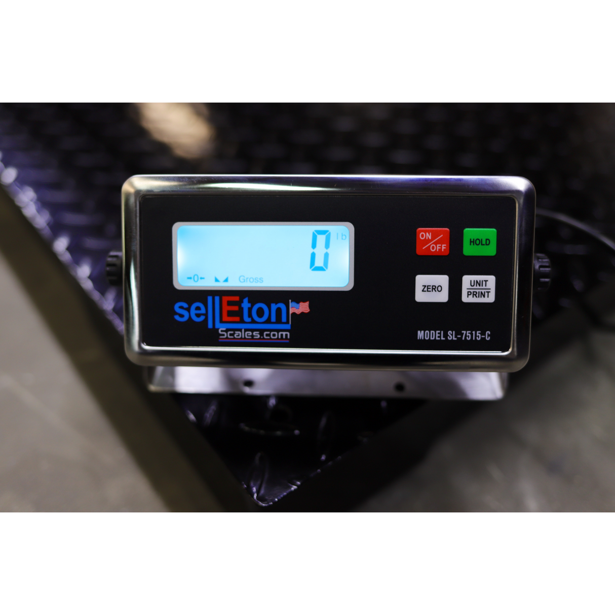 Prime Scales SL-700-4x4 (48" x 48") Selleton Industrial Floor Scale l Warehouse Pallet