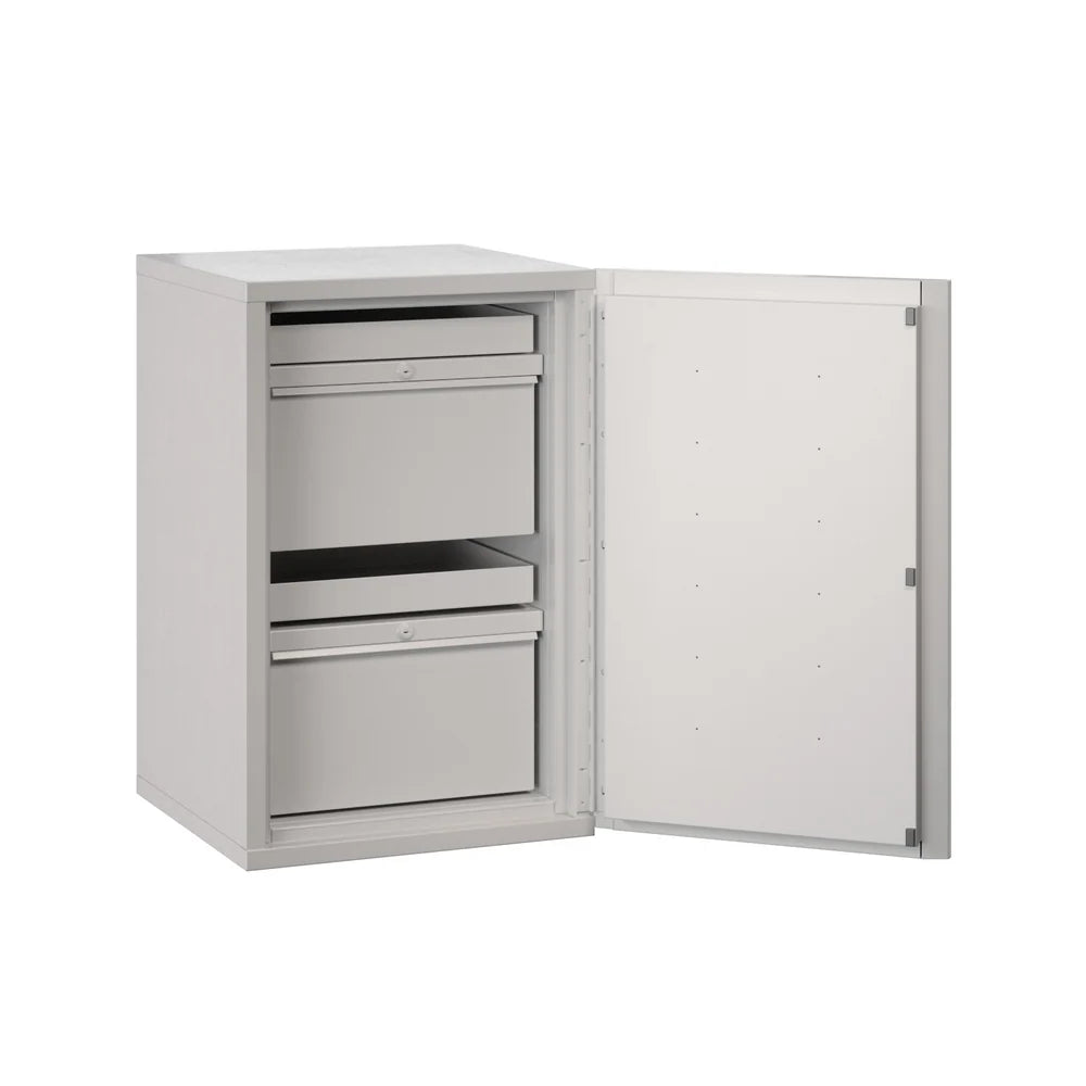 FireKing FireShield Edge Series 1-Hour Fire-Rated Storage Cabinet, Shared Cabinet, Platinum