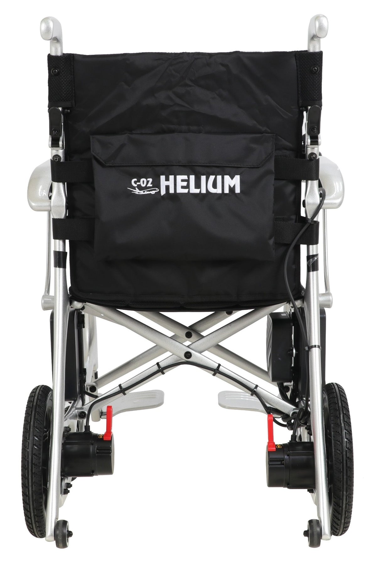 Helium 26 lbs Carbon Fiber Foldable Power Wheelchair
