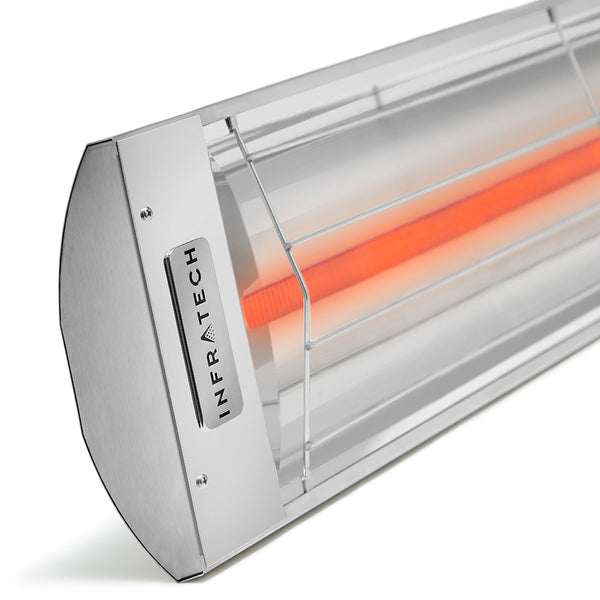 Infratech C-3024-SS 61.25” Single Element Electric Patio Heater - 3000 Watt - 240 Volt