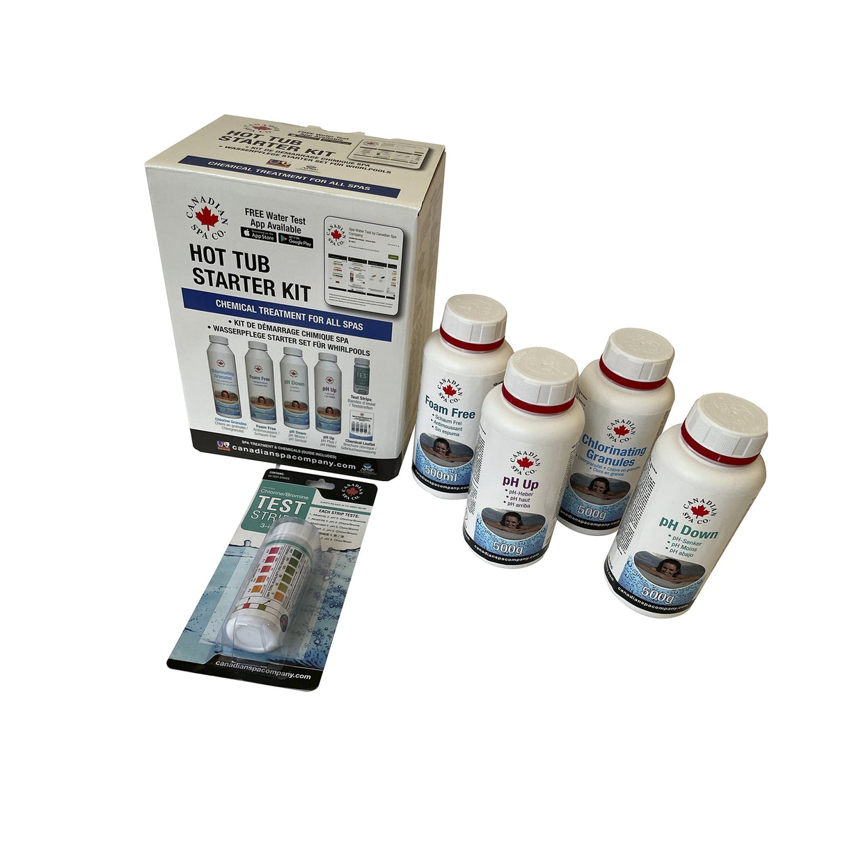 Hot Tub (Starter) Chemical Kit