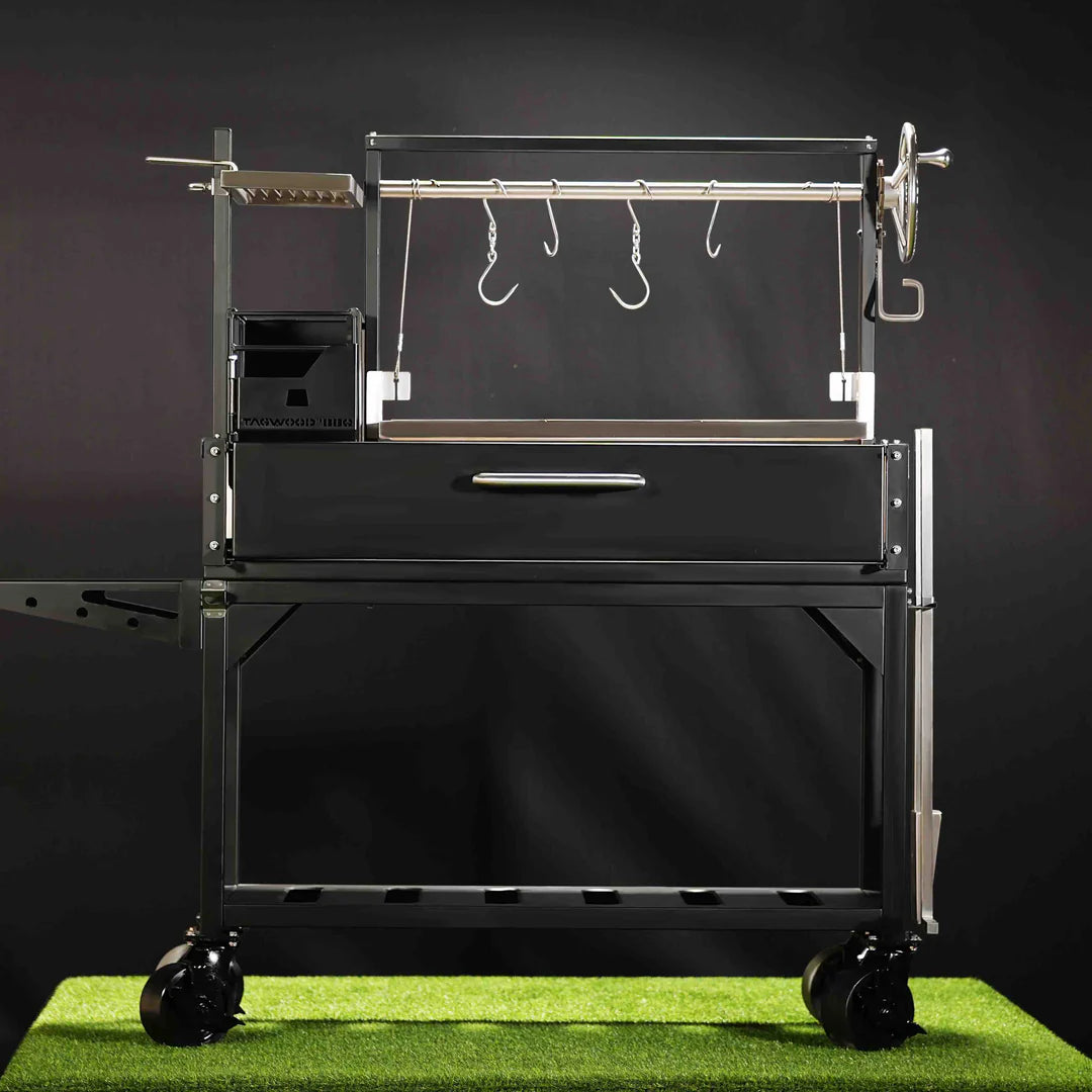 Premium Freestanding Grill Four Cooking Zones Cold-Roll Steel 304 Stainless Steel Tagwood BBQ03SI