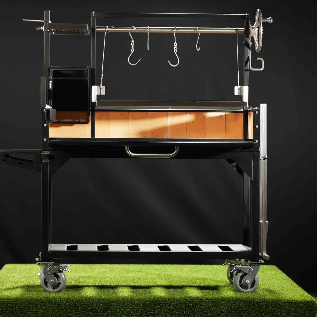 Premium Freestanding Grill Four Cooking Zones Cold-Roll Steel 304 Stainless Steel Tagwood BBQ03SI