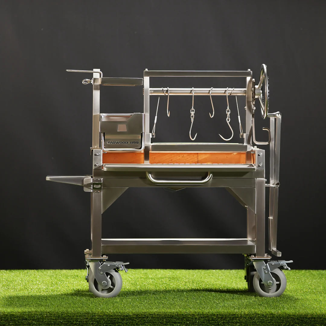 Mini Santa Maria Grill Argentine Style Compact Size 304 Stainless Steel Tagwood BBQ03SS