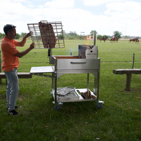 Argentine Clamp Grill with Firebox Tagwood BBQ33SS