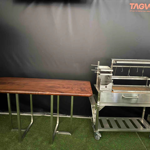 Tagwood BBQ Premium Walnut Prep Table | TAWO21