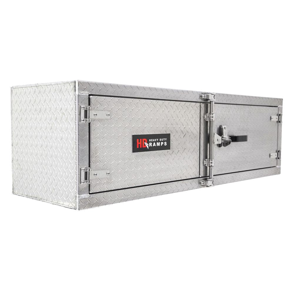Diamond Plate Underbody Trailer Toolbox – Lockable