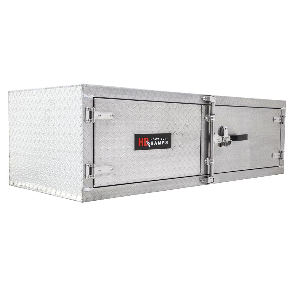 Diamond Plate Underbody Trailer Toolbox – Lockable