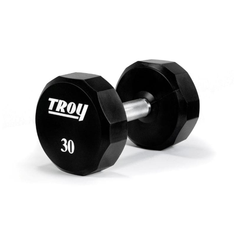 Troy TSD-U 12-Sided Urethane Encased Dumbbell Sets (Sold in 5 lb Increments)