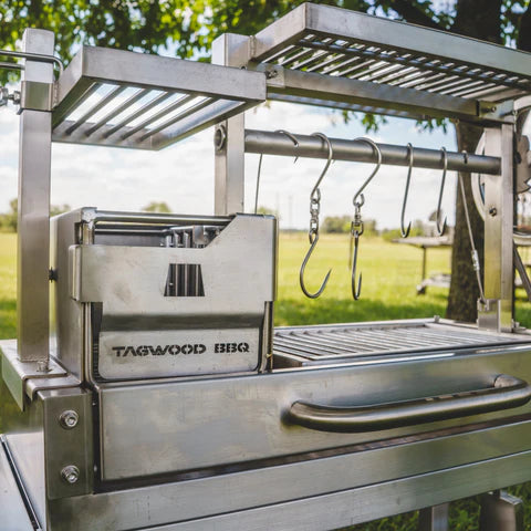 Mini Santa Maria Grill Argentine Style Compact Size 304 Stainless Steel Tagwood BBQ03SS