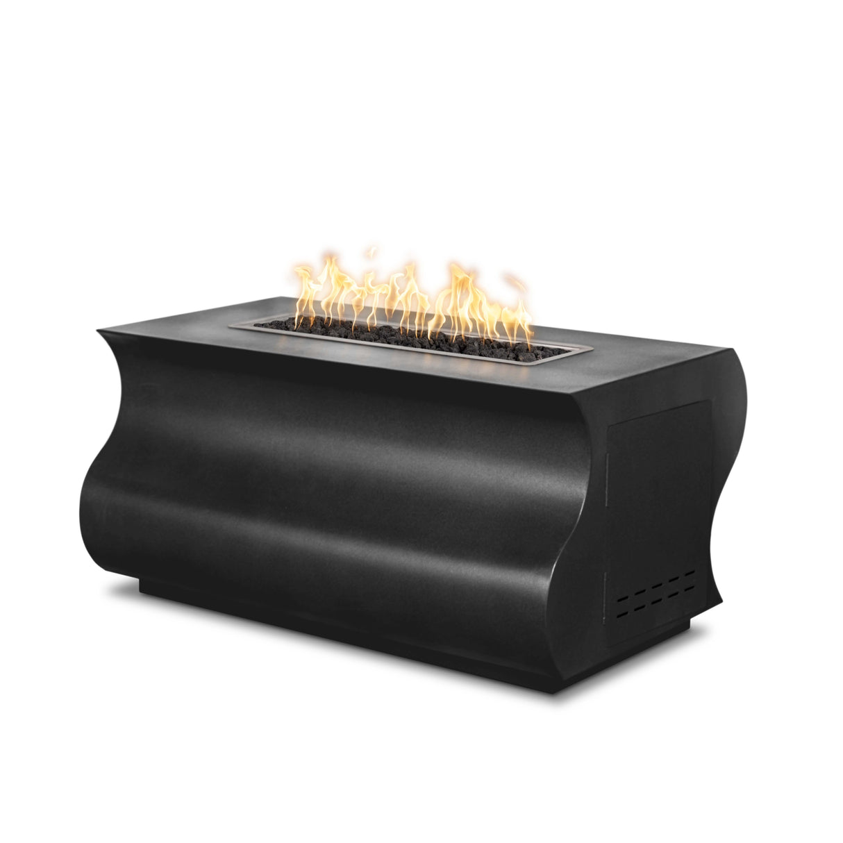 The Outdoor Plus Tidal Metal Fire Pit plus Free Cover