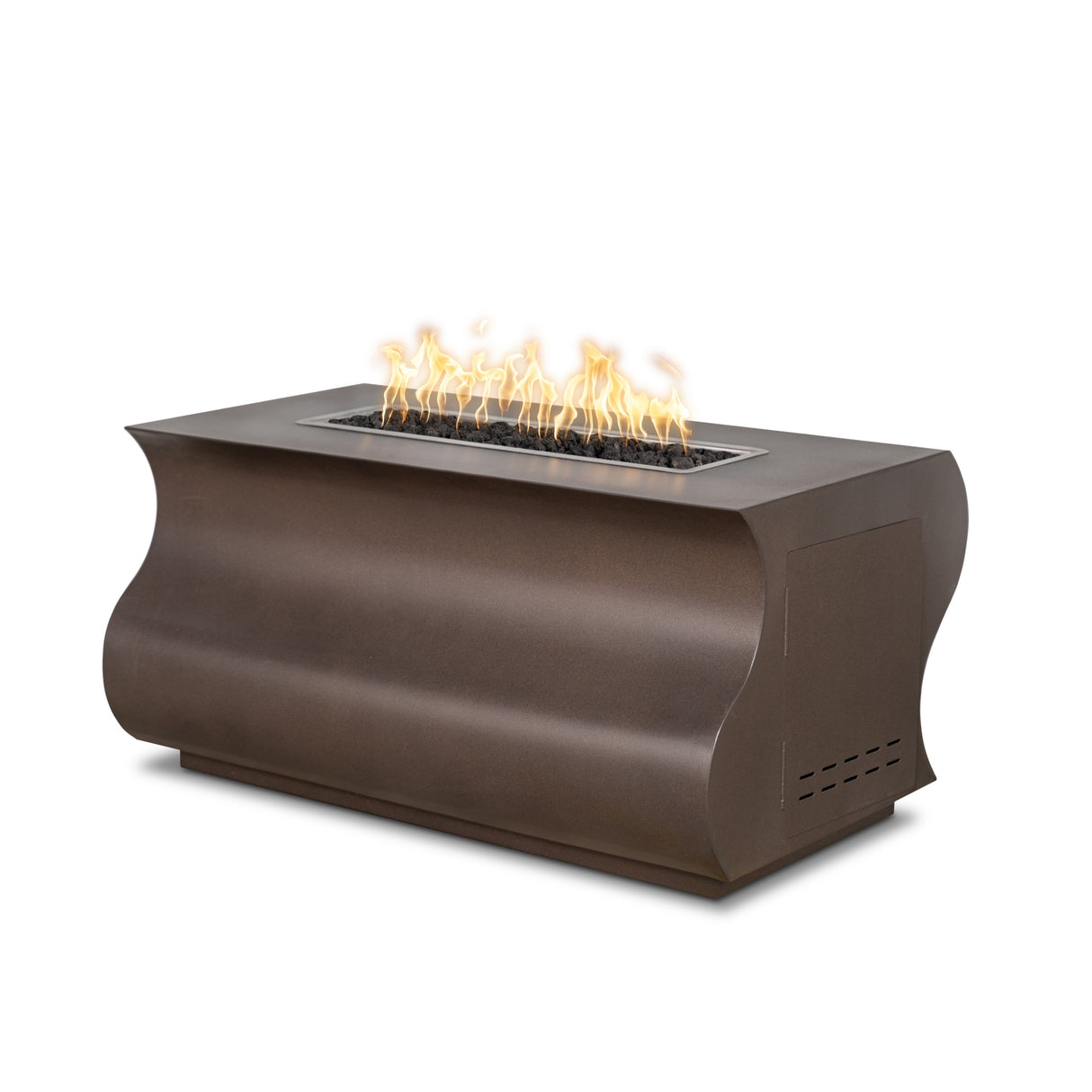 The Outdoor Plus Tidal Metal Fire Pit plus Free Cover