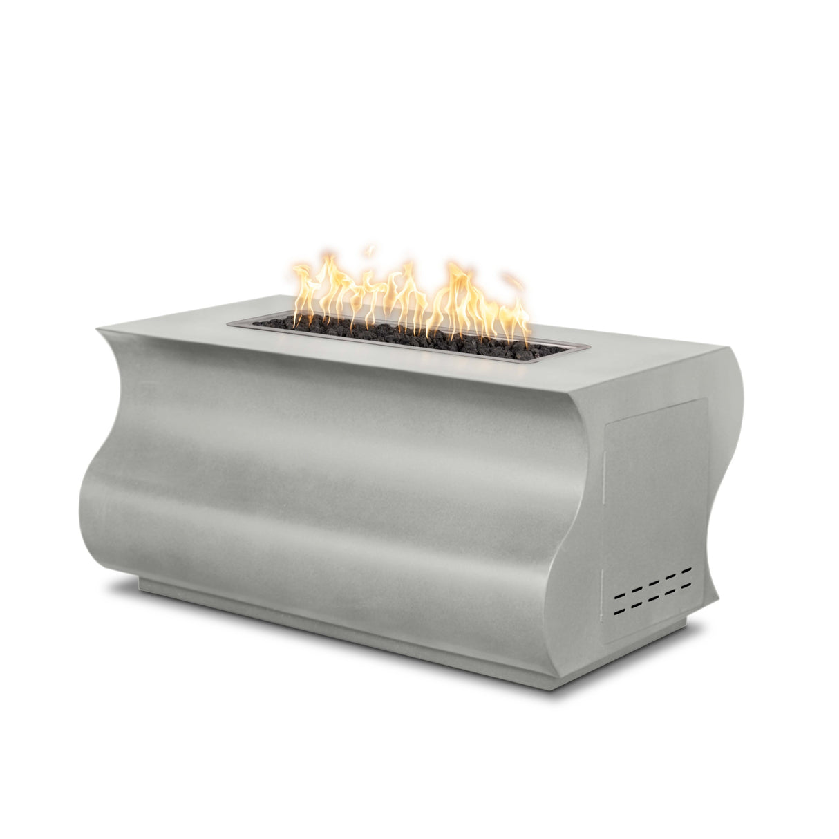 The Outdoor Plus Tidal Metal Fire Pit plus Free Cover