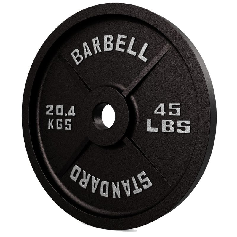 Troy BO Economy Black Cast Iron Olympic Plate