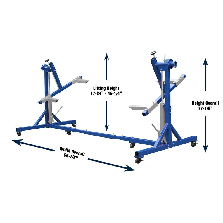 Tuxedo CR-3000 Car Rotator - 3,000 lb Capacity CR-3000